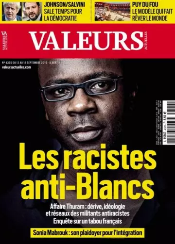 Valeurs Actuelles - 12 Septembre 2019  [Magazines]