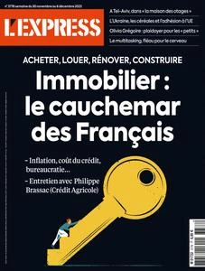 L'Express N.3778 - 30 Novembre 2023  [Magazines]