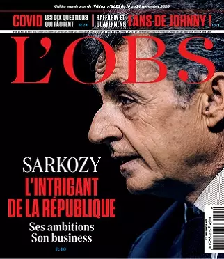 L’Obs N°2925 Du 19 au 25 Novembre 2020  [Magazines]