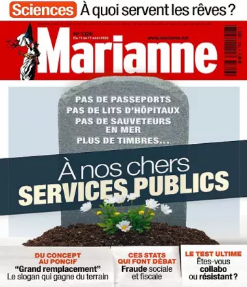 Marianne N°1326 Du 11 au 17 Août 2022  [Magazines]