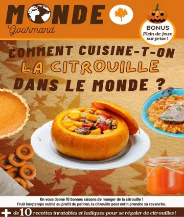 Monde Gourmand N°41 – Novembre 2021  [Magazines]