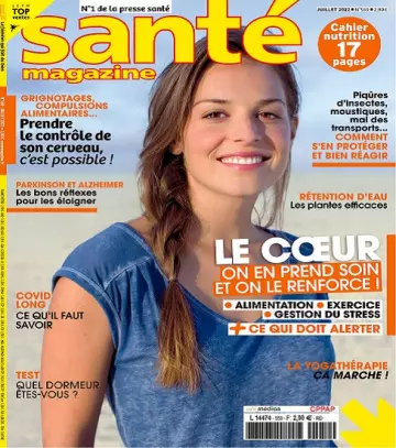 Santé Magazine N°559 – Juillet 2022  [Magazines]