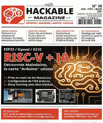 Hackable Magazine N°36 – Janvier-Mars 2021  [Magazines]