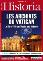 Historia N 806 - Les Archives du Vatican  [Adultes]