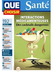 Que Choisir Santé - Avril 2024  [Magazines]