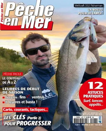 Pêche En Mer N°407 – Juin 2019  [Magazines]