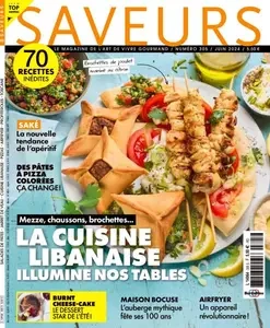 Saveurs France - Juin 2024  [Magazines]