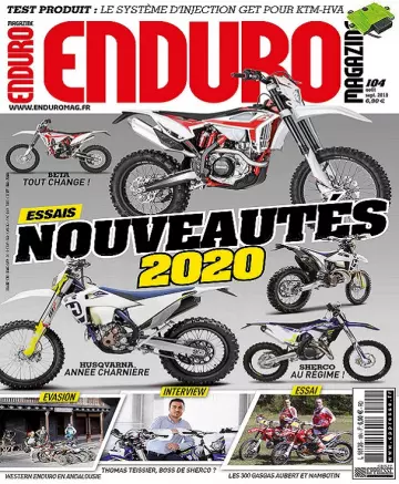 Enduro Magazine N°104 – Août-Septembre 2019  [Magazines]