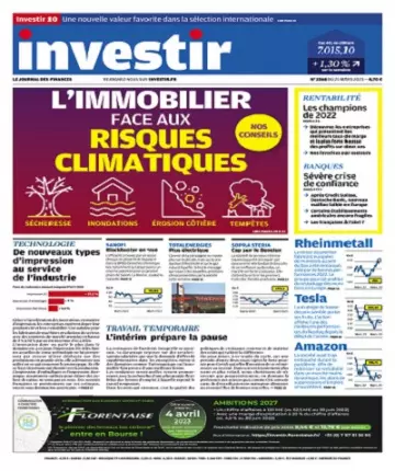 Investir N°2568 Du 25 au 31 Mars 2023  [Journaux]