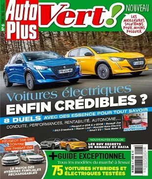 Auto Plus Vert N°6 – Juillet-Septembre 2020  [Magazines]