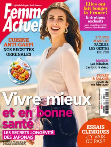 Femme Actuelle N°1826 - 23 au 29 Septembre 2019  [Magazines]