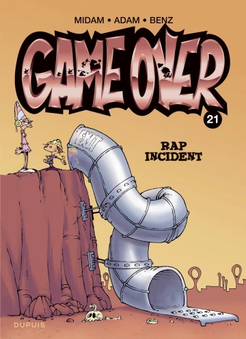 GAME OVER - TOME 21 - RAP INCIDENT - MIDAM, ADAM ET BENZ -  [BD]