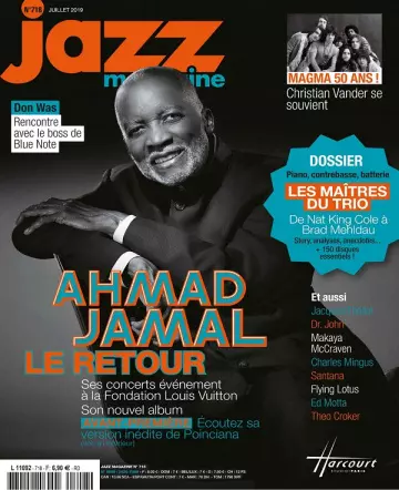 Jazz Magazine N°718 – Juillet 2019  [Magazines]