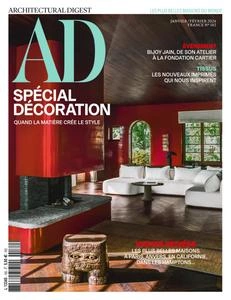 AD Architectural Digest France - Janvier-Février 2024  [Magazines]