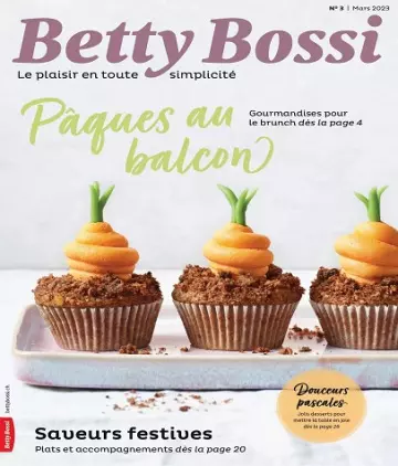 Betty Bossi N°3 – Mars 2023  [Magazines]