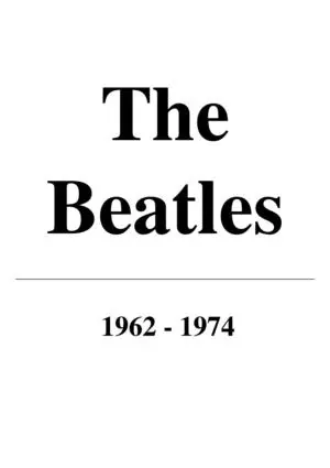 The Beatles - All Songs 1962-1974 [Piano, sheet music, score, partition]  [Livres]