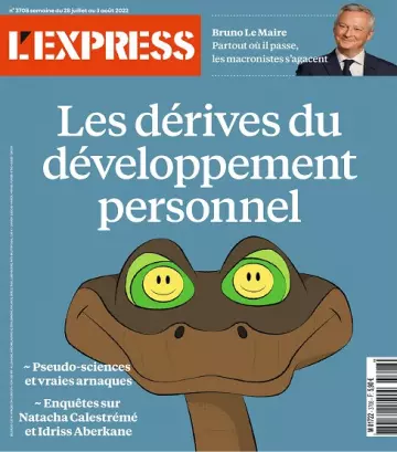 L’Express N°3708 Du 28 Juillet 2022  [Magazines]