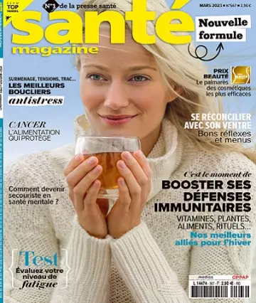 Santé Magazine N°567 – Mars 2023  [Magazines]