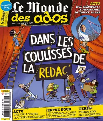 Le Monde Des Ados N°491 Du 2 Mars 2022  [Magazines]