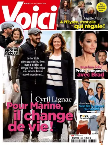 Voici N°1630 Du 1er au 7 Février 2019  [Magazines]