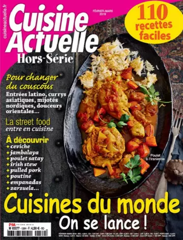 Cuisine Actuelle Hors Série N°139 – Février-Mars 2019  [Magazines]