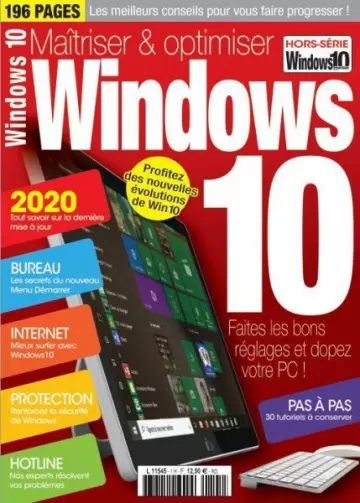 Windows & Internet Pratique Hors-Série - Maîtriser & optimiser Windows 10 - 2020  [Magazines]