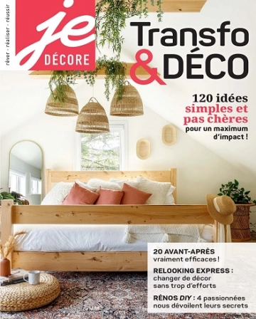 Je Décore N°5 – Juillet 2023  [Magazines]