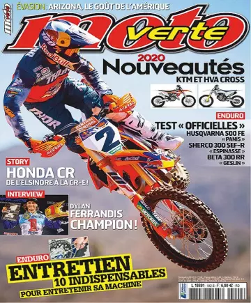 Moto Verte N°542 – Juin 2019  [Magazines]