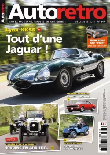 Autoretro - Décembre 2019  [Magazines]