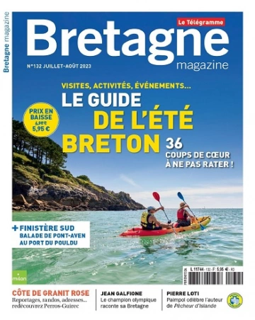 Bretagne Magazine N°132 – Juillet-Août 2023  [Magazines]