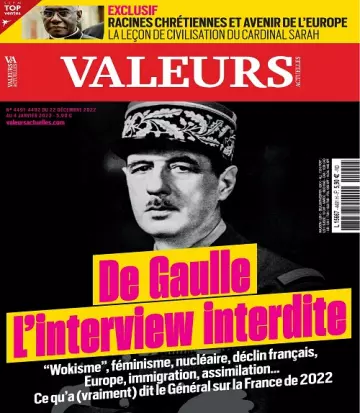 Valeurs Actuelles N°4491-4492 Du 22 Décembre 2022  [Magazines]