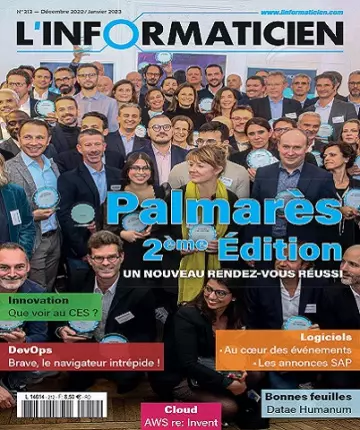 L’Informaticien N°212 – Décembre 2022-Janvier 2023  [Magazines]