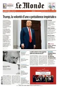 Le Monde du Jeudi 23 Janvier 2025  [Journaux]