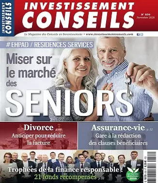 Investissement Conseils N°836 – Novembre 2020  [Magazines]