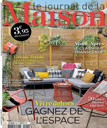 Le Journal De La Maison N°512 – Mai 2019  [Magazines]