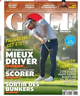 Golf Magazine N°364 – Août 2020  [Magazines]