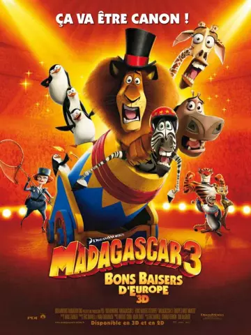 Madagascar 3, Bons Baisers D?Europe  [HDLIGHT 1080p] - TRUEFRENCH