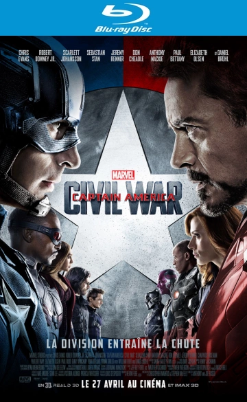 Captain America: Civil War  [BLU-RAY 1080p] - MULTI (TRUEFRENCH)