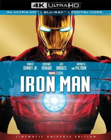 Iron Man  [BLURAY 4K] - MULTI (TRUEFRENCH)