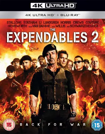 Expendables 2: unité spéciale  [BLURAY 4K] - MULTI (TRUEFRENCH)