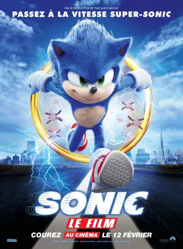 Sonic le film  [HDRIP 1080p] - VO