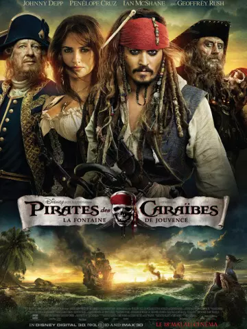 Pirates des Caraïbes : la Fontaine de Jouvence  [DVDRIP] - FRENCH