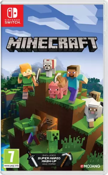 MINECRAFT : NINTENDO SWITCH EDITION + 11 DLCS + UPDATE [Switch]