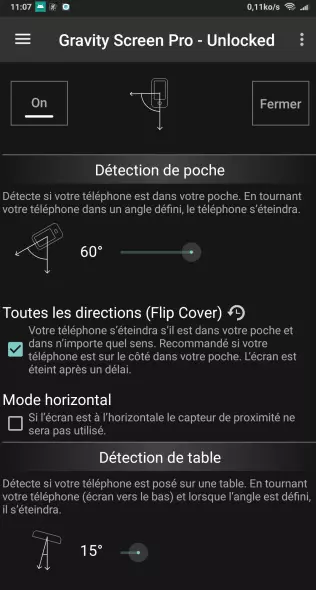 Gravity Screen Pro On Off v3.27.0  [Applications]